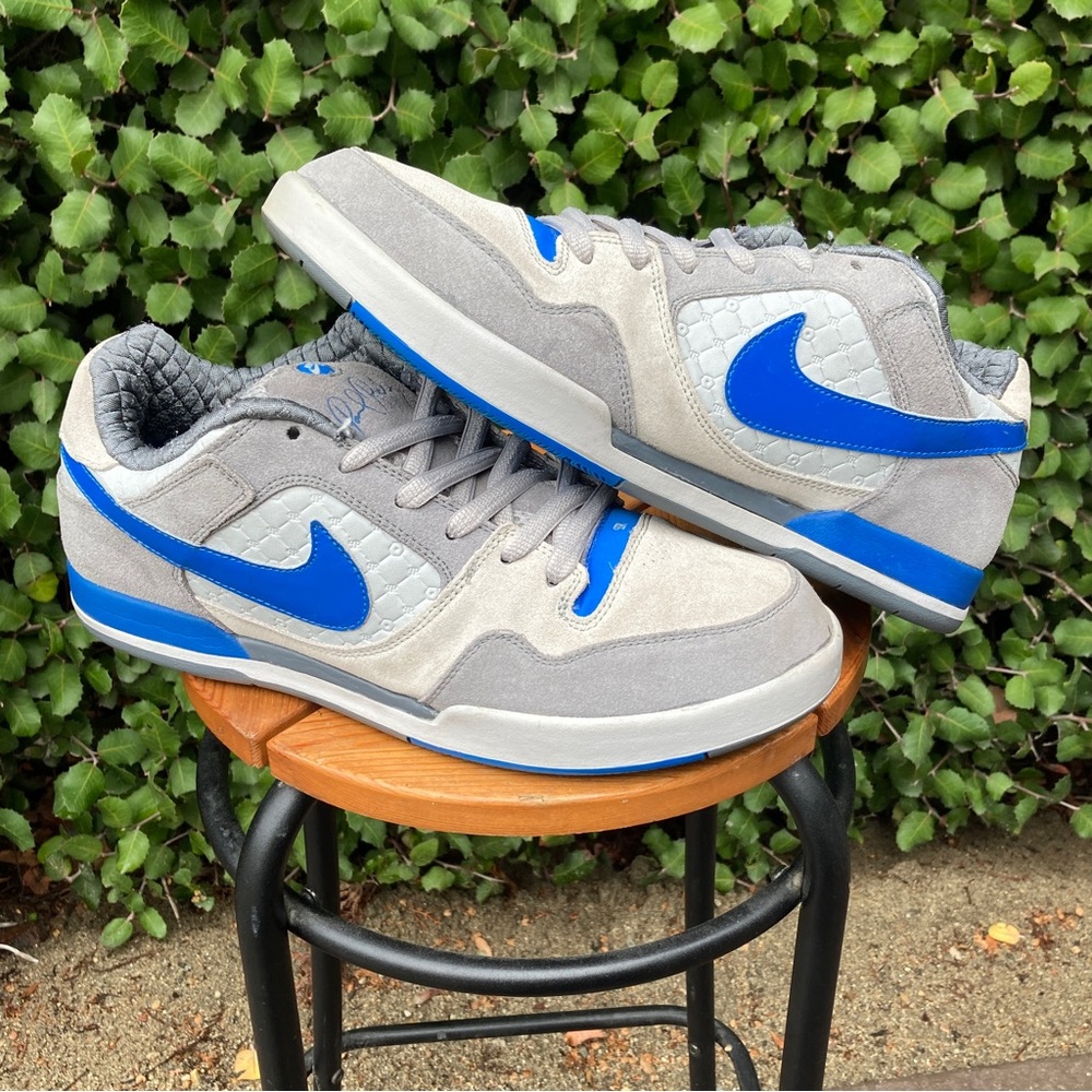 Nike SB Zoom Air Paul Rodriguez 2 P Rod Dodgers Neutral Grey Argon Blue Dunk